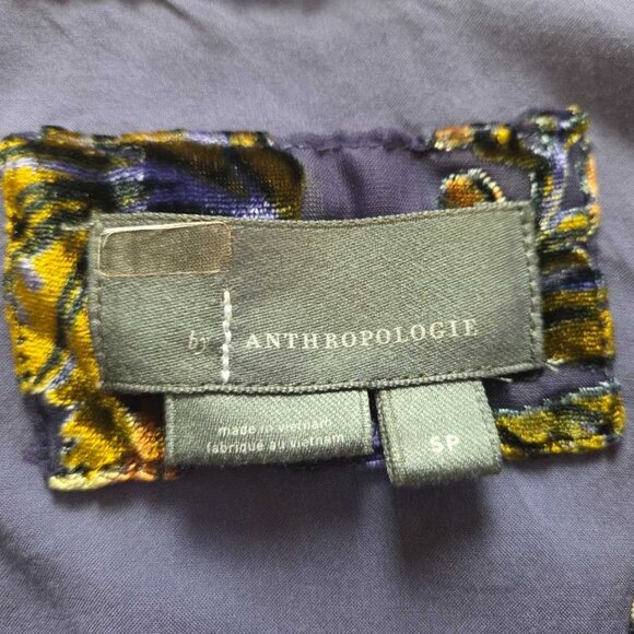 S Petite By Anthropologie The Somerset maxi dress: velvet edition SP - Picture 5 of 12